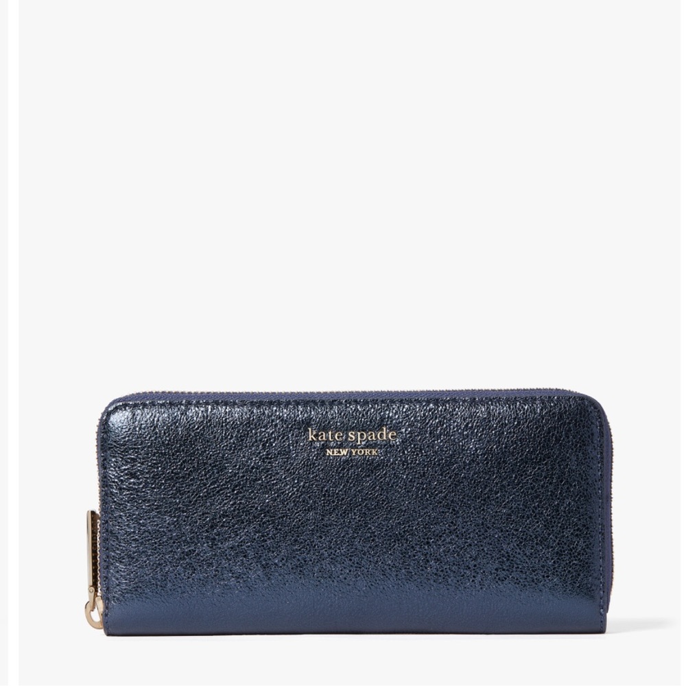 Kate Spade spencer metallic continental wallet - Picture 6 of 11